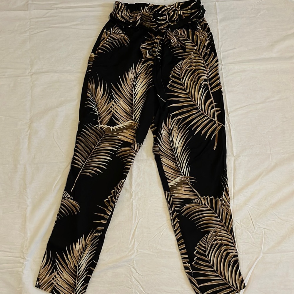 H&M HIGH WAIST TROUSERS